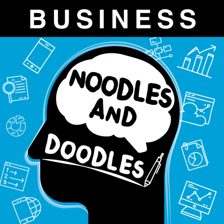 Business Noodles Doodles Podcast Logo.