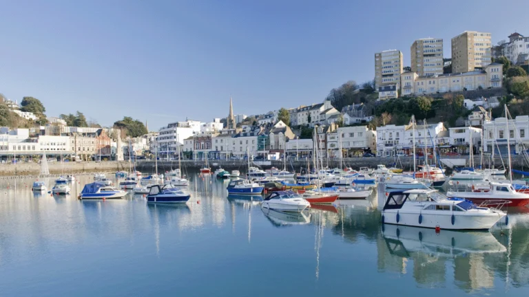 View of Torquay harbourside