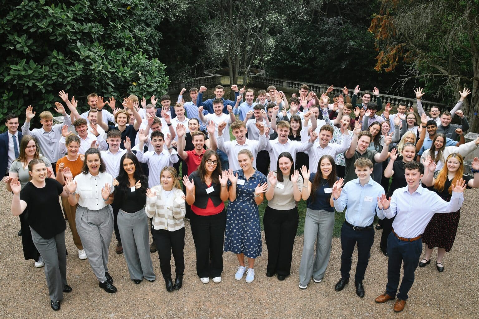 PKF Francis Clark’s new apprentices at their induction event at the University of Exeter