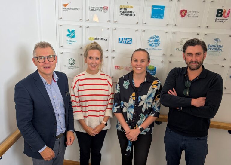 Paul Ridgers, Rebecca Rees-Green, Emily Clark and Mitch Floyd-Walker at RH Advertising