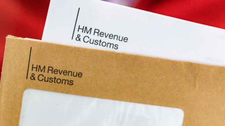 A letter from HMRC