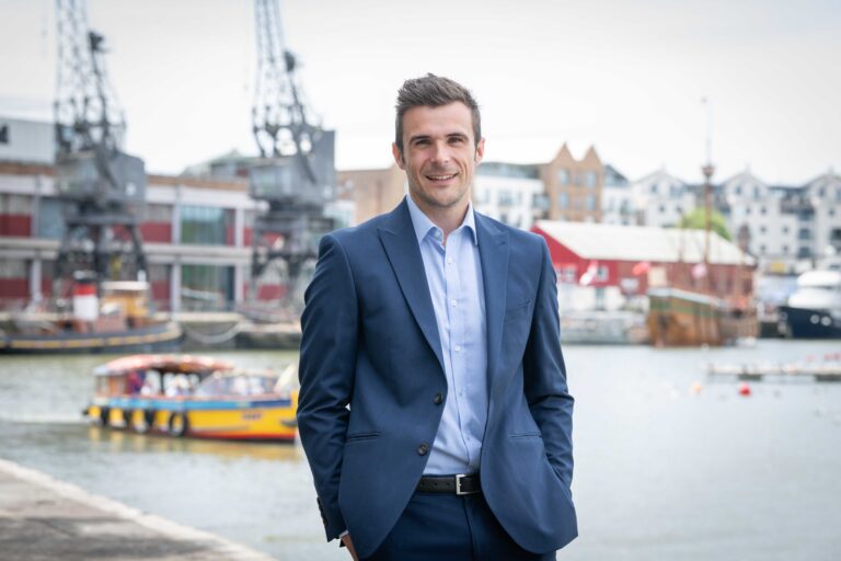 Charles Bell at Bristol harbourside
